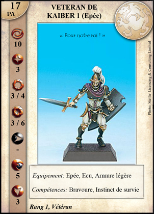 Vétéran Kaïber 1 (Épée)